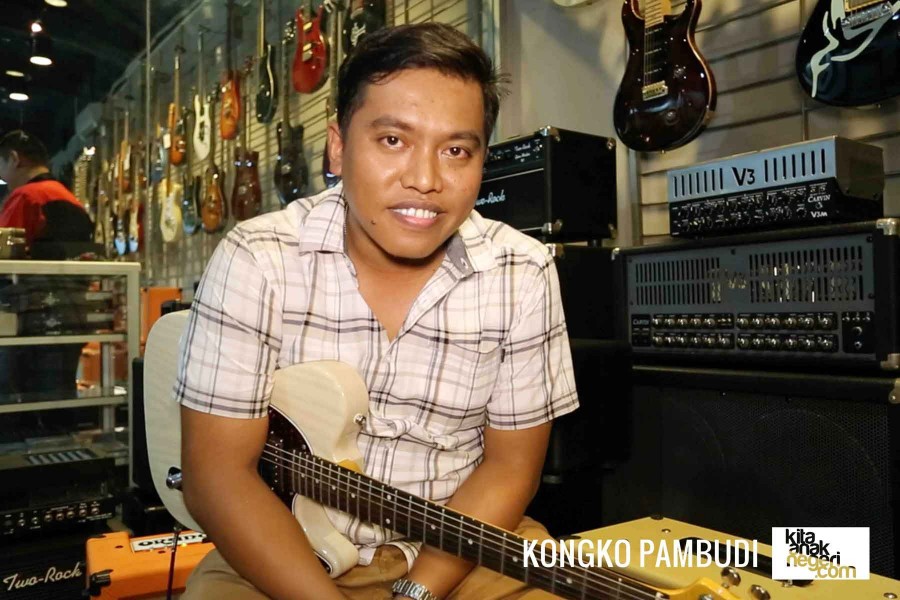 Belajar Gitar Elektrik : Kongko Pambudi – Tips bermain Blues