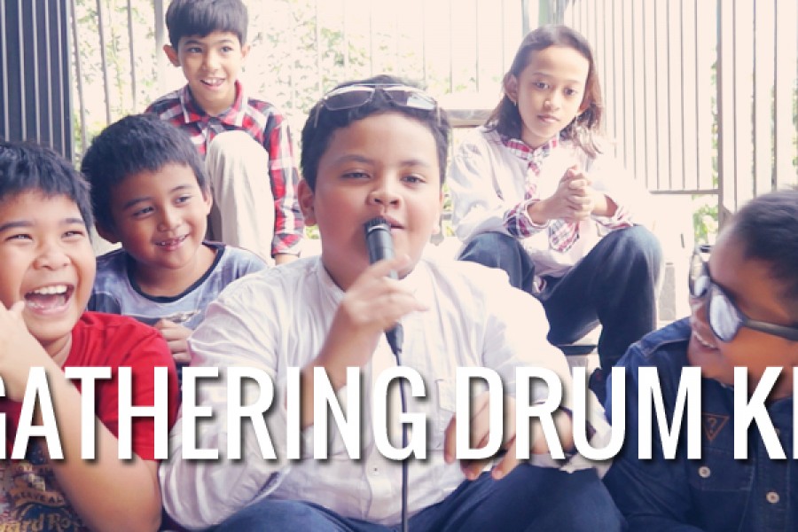 Gathering Murid Drum Kid