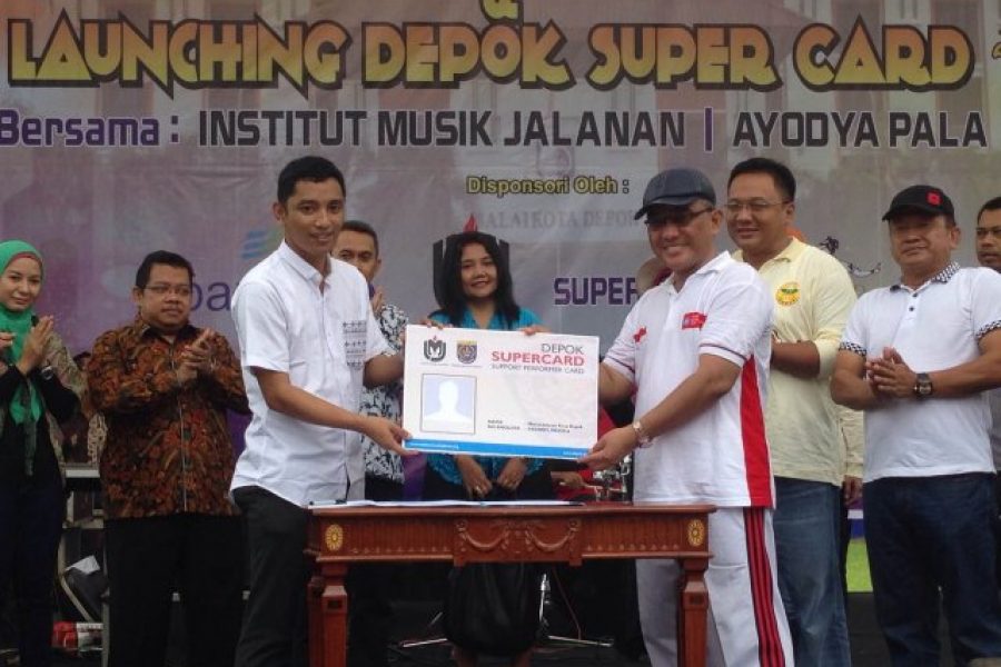 Musisi Jalanan di Depok “Naik Kelas” Berkat Depok Super Card