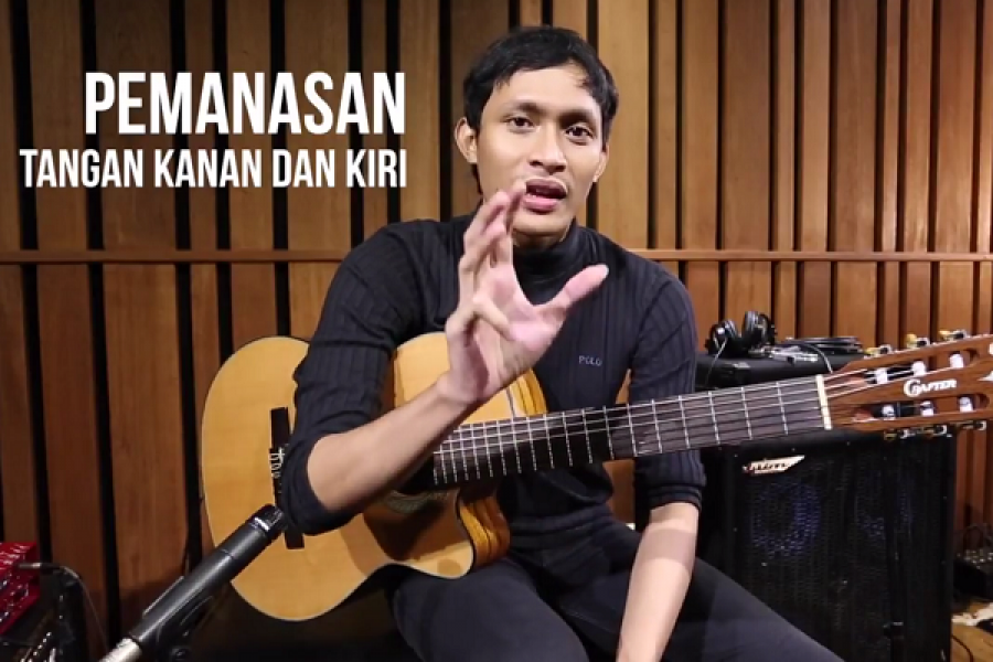 Sebelum Main Gitar, Belajar Pemanasan Dulu Yuk!