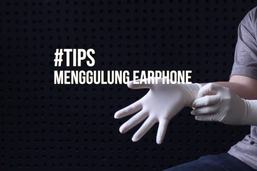 (TipsKITA) Tips Menggulung Kabel Earphone Biar Nggak Kusut