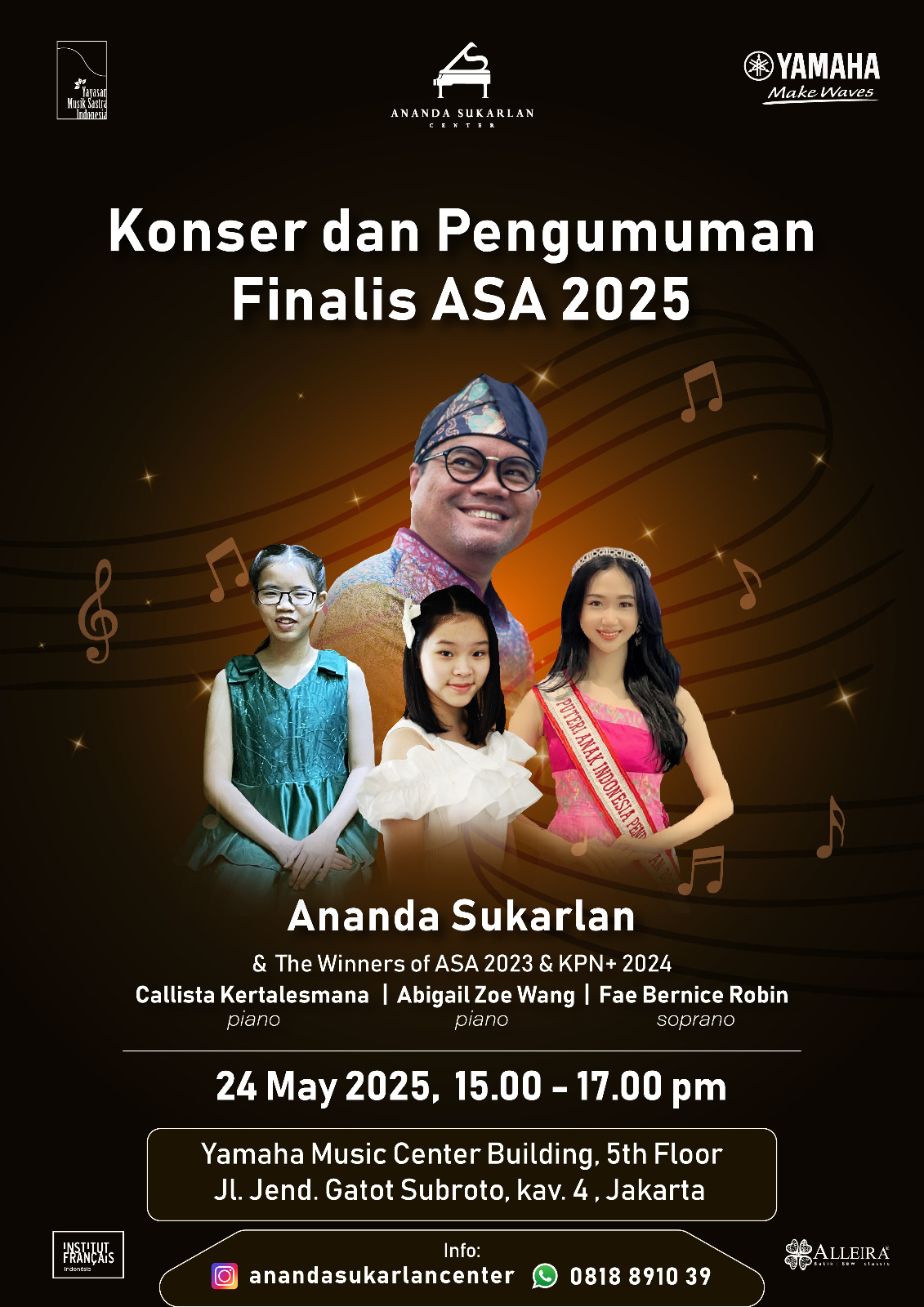 Konser Ananda Untuk Pengumuman Finalis ASA, dan Untuk Yang Kehabisan Tiket di Konser Lalu
