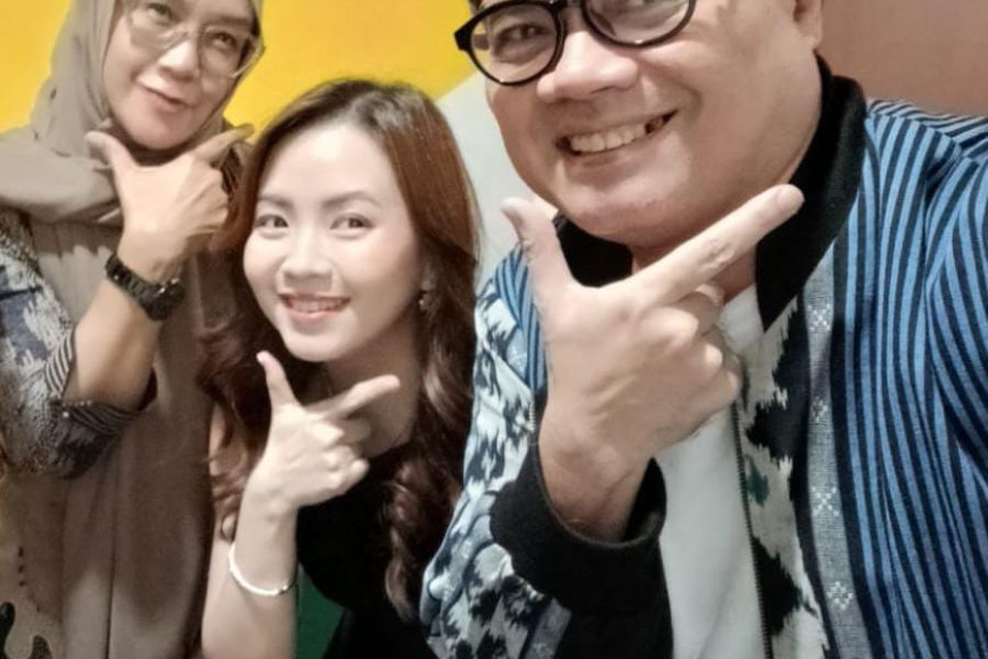 Perbincangan penyair Depok, Shantined dengan Ananda Sukarlan, Pasca PPN XIII 2025 di Jakarta